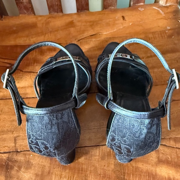 Christian Dior Diorissimo Oblique Platform Wedge Heels – Galliano Era – EU 37.5 - Picture 7 of 16